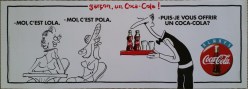 31. Sergio reeks - garçon,un Coca-Cola -Lola & Pola - McCann 22x61  G+ (Small)